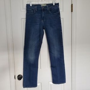 2for$30 Wrangler 31x30 blue denim jeans slim straight flex